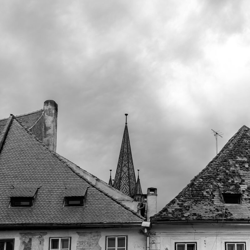 Die evangelische Stadtpfarrkirche in Hermannstadt